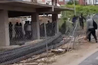 Bursa’da inşaat alanında sopalı kavga: İşçiler birbirine girdi