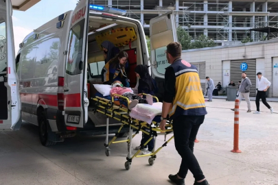 Bursa'da başına mermer düşen çocuk ağır yaralandı