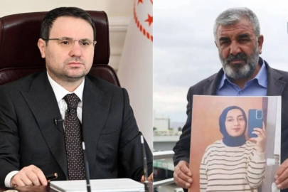 Rojin Kabaiş'in babası, Bakan Gürlek ile görüştü
