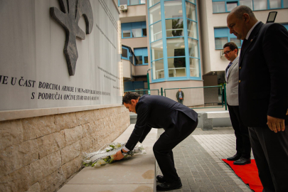 Başkan Erkan Aydın’dan Saraybosna’da anlamlı temas