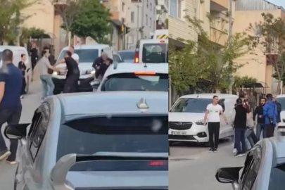 Bursa'da trafikte döner bıçaklı kavga