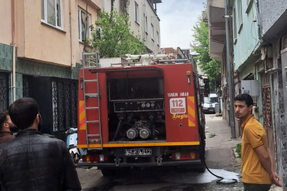Bursa'da korkutan yangın