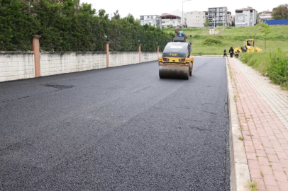 Osmangazi Belediyesi çalışıyor yollar güzelleşiyor