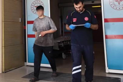 Bursa'da kesim yapan 16 yaşındaki gencin parmağı koptu