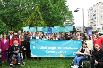 Nilüfer'de engelsiz yaşam için anlamlı yürüyüş
