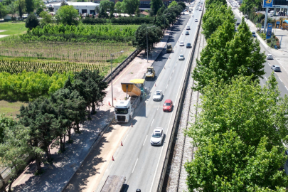 İstanbul Yolu'nda hummalı asfalt çalışması