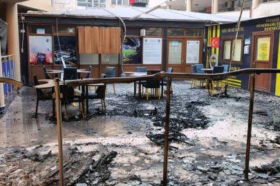 Fenerbahçeliler Derneği'ni kundaklayan çocuklar yakalandı