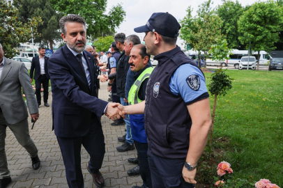 Başkan Vekili Biba, Büyükşehir ailesiyle bayramlaştı