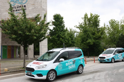 Nilüfer'de "Anne Taksi" uygulamasında araç sayısı arttı