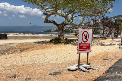Bursa Büyükşehir Belediyesi, Gemlik'te sahil düzenleme çalışmalarına hız verdi