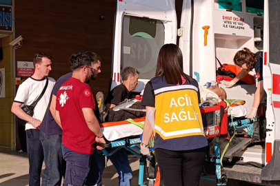 Bursa'da kiraz toplamak için ağaçtan düştü, ağır yaralandı