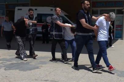 İnegöl'de çocuk parkını savaş alanına çevirenler adliyeye sevk edildi