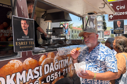 Eşref Tek için Bursa'da lokma döktürdüler