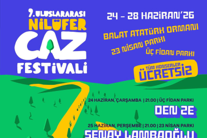 Caz beş gün boyunca Nilüfer’in dört bir yanında