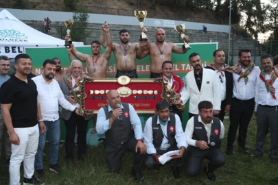 64. Geleneksel Çalı Güreşleri'nde başpehlivan Erkan Taş, güreş ağası Mustafa Cebeci oldu