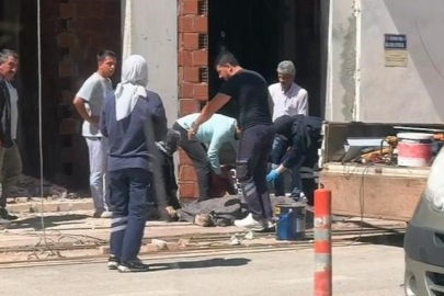 Bursa'da elektrik akımına kapılıp inşaattan düşen usta öldü