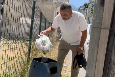 İlçe seferber oldu: Bursa'da ev almak için biriktirdiği altınlar çöpe gitti!