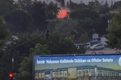 Bursa'da konser alanı yakınında yangın paniği