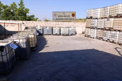Bursa'da kaçak akaryakıt operasyonunda 5 gözaltı