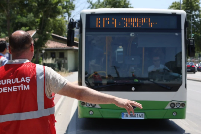 Bursa Büyükşehir Belediyesi'nden toplu taşıma araçlarında klima denetimi