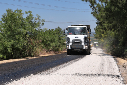 Mudanya'da 8,8 kilometrelik yol yenileme çalışması