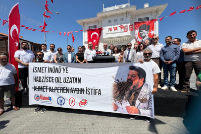 Mudanya Mütareke Evi önünde İnönü tepkisi: CHP'den özür çağrısı