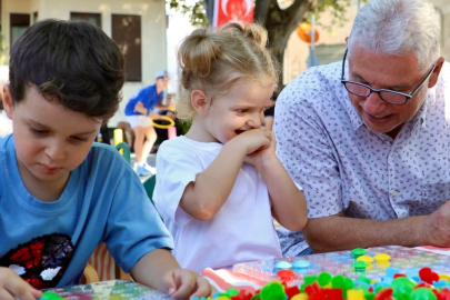 Mudanya'da çocuklar yaz tatilini dolu dolu geçiriyor