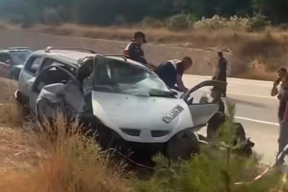 Keles'te feci kaza: Karı koca hayatını kaybetti