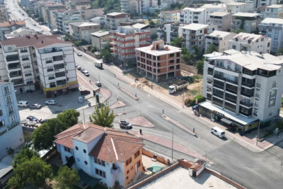 Kestel Eğitim Caddesi'nde asfalt kaplama çalışmaları tamamlandı