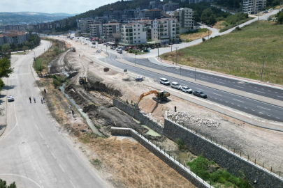 Ürünlü Deresi'nde 550 metrelik ıslah çalışması başladı