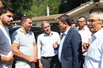 Başkan Aydın, Doğancı'da sorunları yerinde dinledi