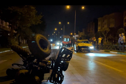 Bursa’da lüks otomobil ATV’ye çarptı: 1 kişi hayatını kaybetti