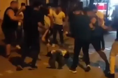 Bursa'da kadını darp eden adama linç girişimi