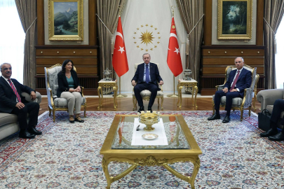 Erdoğan ile görüşen İmralı Heyeti'nden açıklama