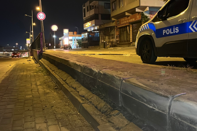 Bursa'da faciayla sonuçlanan makas anı kamerada