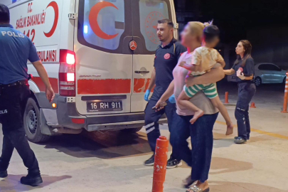 İnegöl’de aile kavgasında tüfekli saldırı: Baba ve 4 yaşındaki oğlu yaralandı