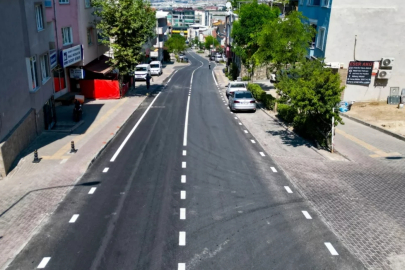 Bursa Büyükşehir Belediyesi, Nilüfer'de Dumlupınar Caddesi'ni yeniledi