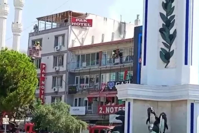Bursa'da bir pasajın çatı katında yangın çıktı