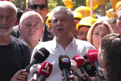Özgür Özel'den madencilere destek: 'Hadi bu SSS Yıldızlar Holding'e de atayın bir tane kayyum!'