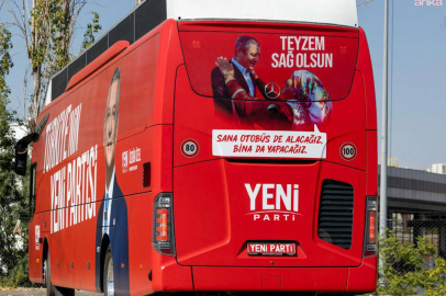 YENİ Parti’nin ilk otobüsü yola çıkıyor: "Teyzem sağ olsun"