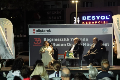 Nilüfer'de Müşterek Mekan'da bağımsızlık ve Cumhuriyet söyleşisi gerçekleştirildi