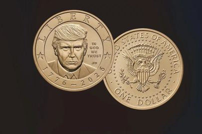 Trump portreli 1 dolar piyasaya çıktı: Saatler içinde tükendi