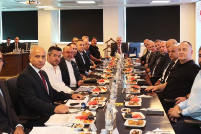 Türkiye-İtalya maçı öncesi Bursa'da güvenlik toplantısı