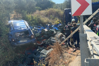 İznik-Yenişehir yolunda feci kaza: 1 ölü, 2 yaralı