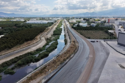 Bursa Büyükşehir Samanlı bağlantı yolunu yeniledi