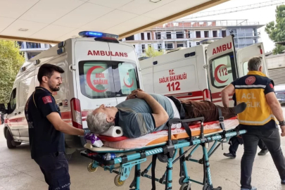 Bursa'da çatıdan düşen kişi ağır yaralandı