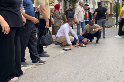Bursa'da otobüsün çarptığı yaşlı kadın ağır yaralandı