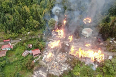Kastamonu’da köy yangını: Alevler 8 eve sıçradı