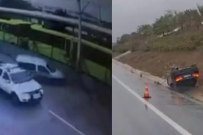 Bursa'da sabah saatlerinde iki ayrı noktada kaza
