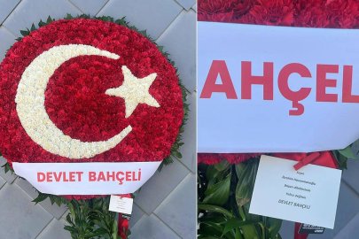 Devlet Bahçeli, TFF Başkanı İbrahim Hacıosmanoğlu'na çelenk göndererek destek verdi